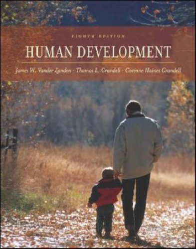 Human Development with PowerWeb  8th 2007 (Revised) 9780073271309 Front Cover