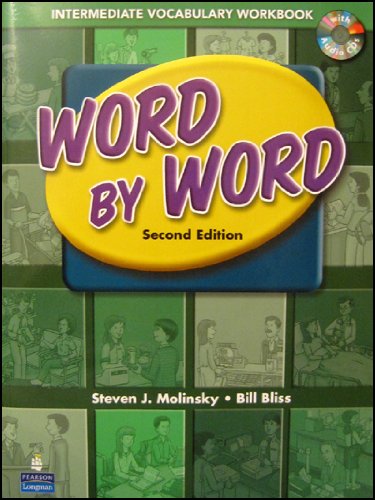 Word by Word Picture Dictionary with WordSongs Music CD Intermediate Vocabulary Workbook  2nd 2005 9780131892309 Front Cover