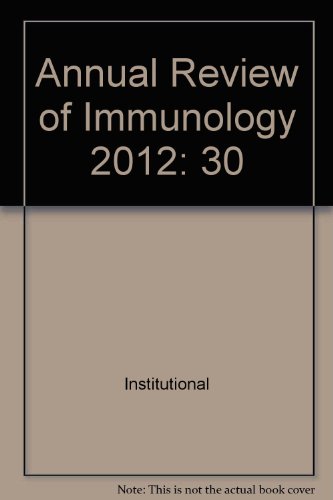 Annual Review of Immunology   2012 9780824330309 Front Cover