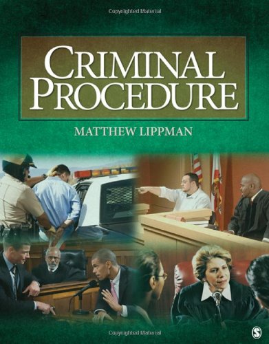 Criminal Procedure   2011 9781412981309 Front Cover