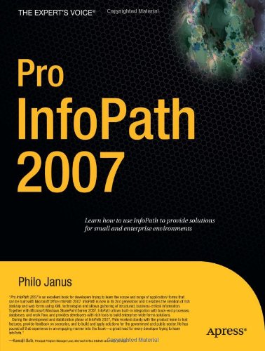 Pro InfoPath 2007   2007 9781590597309 Front Cover