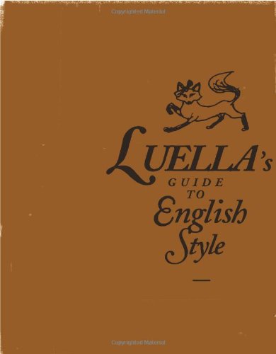 Luella's Guide to English Style   2008 9780007285310 Front Cover