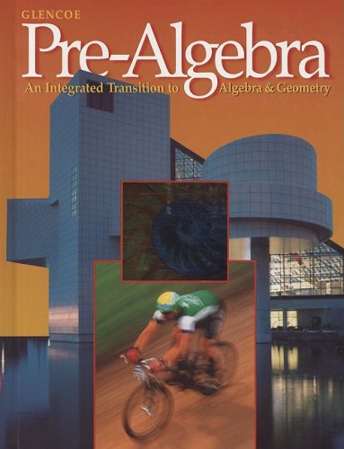 Pre-Algebra N/A 9780028250311 Front Cover