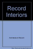 Record Interiors, 1984 N/A 9780070024311 Front Cover