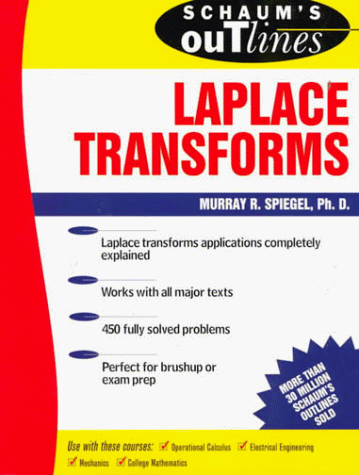 Schaum's Outline of Laplace Transforms   1965 9780070602311 Front Cover