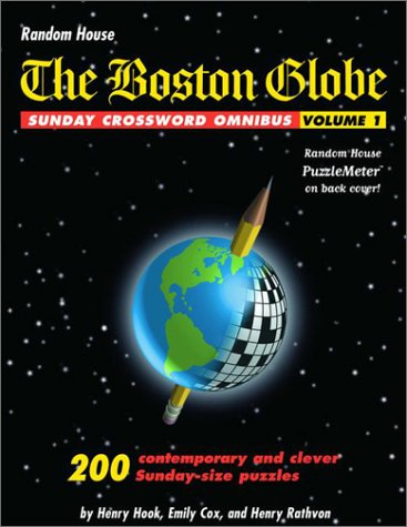 Boston Globe Sunday Crossword Omnibus, Volume 1   2001 (Large Type) 9780812934311 Front Cover