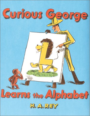 Curious George Learns the Alphabet  50th 1963 (Teachers Edition, Instructors Manual, etc.) 9780395160312 Front Cover