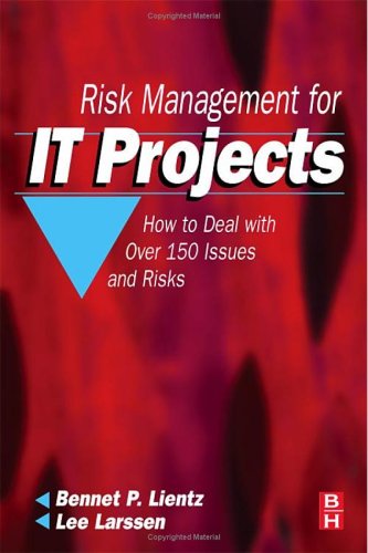 Risk Management for IT Projects   2006 9780750682312 Front Cover