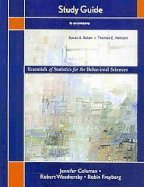Study Guide for Essentials of Statistics for the Behavioral Sciences   2011 9781429228312 Front Cover