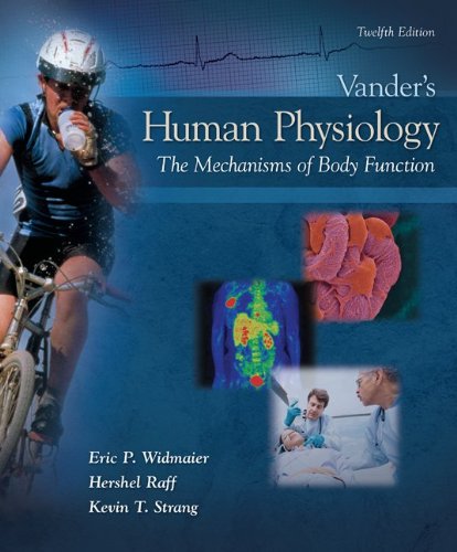 Vander's Human Physiology with Connect Plus Access Card  12th 2011 9780077485313 Front Cover
