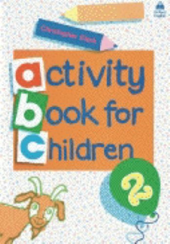 Oxford Activity Books for Children  N/A 9780194218313 Front Cover