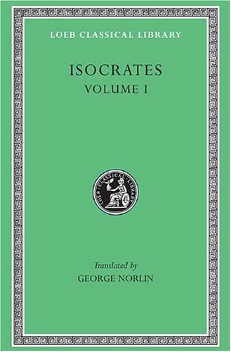 Isocrates   1928 9780674992313 Front Cover