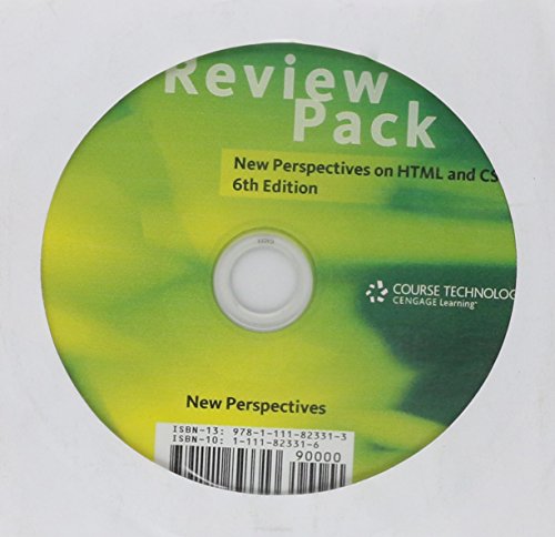 New Perspectives on HTML and XHTML  6th 2012 9781111823313 Front Cover