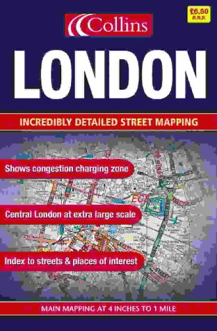London Street Atlas N/A 9780007162314 Front Cover