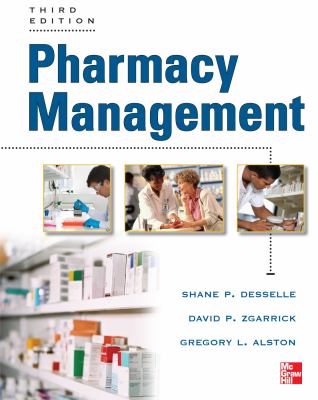 Pharmacy Management  3rd 2012 9780071774314 Front Cover