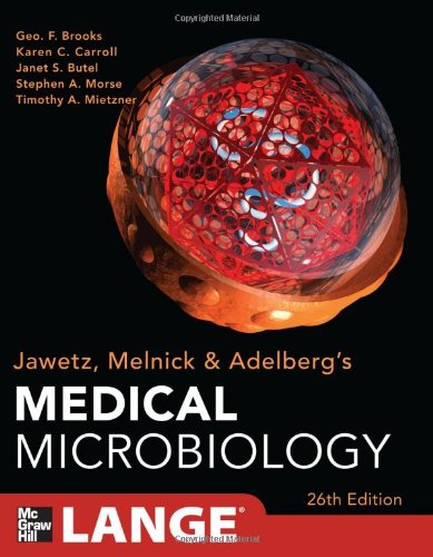 Medical Microbiology  26th 2013 9780071790314 Front Cover