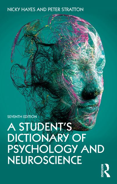 Student's Dictionary of Psychology and Neuroscience  N/A 9780367714314 Front Cover