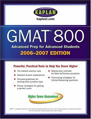 GMAT 800 2007-2008   2006 9780743279314 Front Cover