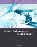 Quantitative Methods for Business:   2015 9781285866314 Front Cover