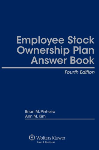 Employee Stock Ownership Plan Answer Book:   2012 9781454810315 Front Cover