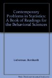 Contemporary Problems in Statistics A Book of Readings for the Behavioral Sciences  1971 9780195012316 Front Cover
