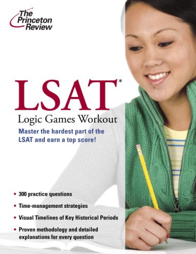 LSAT Logic Games Workout  N/A 9780375429316 Front Cover