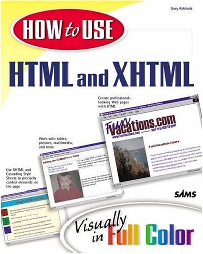 HTML and Xhtml   2001 9780672320316 Front Cover