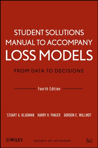 Loss Models From Data to Decisions 4th 2012 9781118315316 Front Cover
