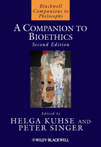 Companion to Bioethics  2nd 2001 9781405163316 Front Cover
