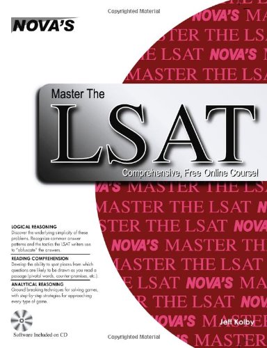 Master the LSAT Includes 4 Official LSATs!  2005 9781889057316 Front Cover