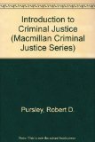 Introduction to Criminal Justice 5th 9780023969317 Front Cover