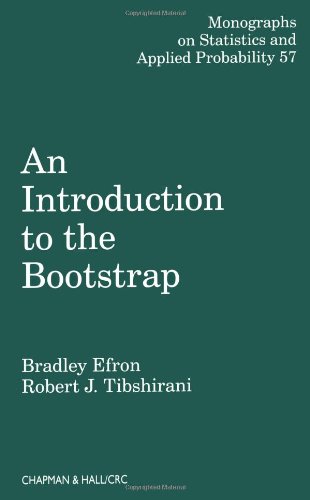 Introduction to the Bootstrap   1994 9780412042317 Front Cover
