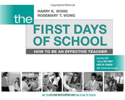 First Days of School How to Be an Effective Teacher (Pk W/Dvd) 4th 2009 9780976423317 Front Cover