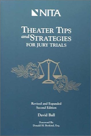 Theater Tips and Strategies for Jury Trials  2nd 1997 9781556815317 Front Cover