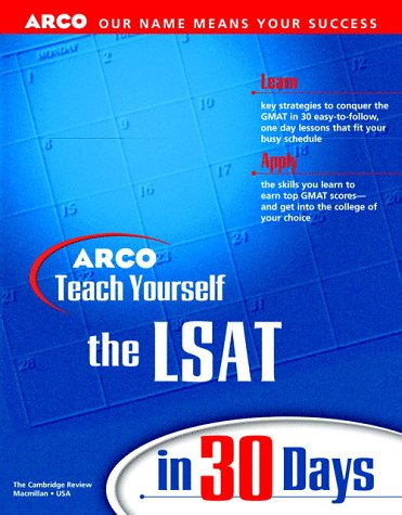 Teach Yourself the LSAT in 30 Days N/A 9780028628318 Front Cover