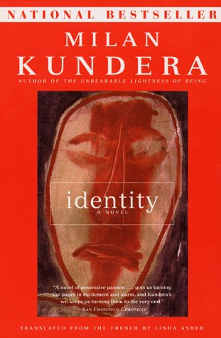 Identity A Novel  1998 9780060930318 Front Cover