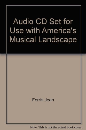 America's Musical Landscape Audio Cd Set:  6th 2009 9780077240318 Front Cover