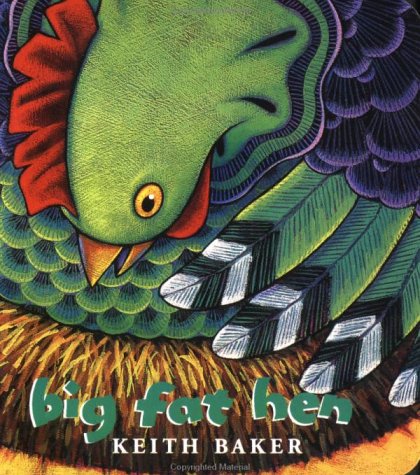 Big Fat Hen Board Book   1997 9780152013318 Front Cover