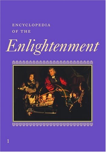 Encyclopedia of the Enlightenment   2002 9780195104318 Front Cover