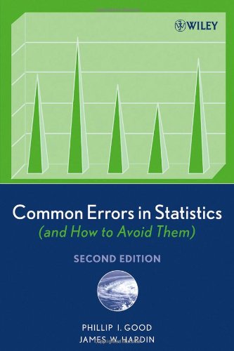 Common Errors in Statistics  2nd 2006 (Revised) 9780471794318 Front Cover