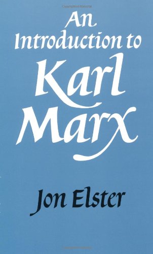 Introduction to Karl Marx   1986 9780521338318 Front Cover