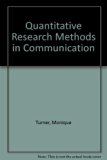 Quantitative Research Methods in Communication  2nd (Revised) 9780757582318 Front Cover