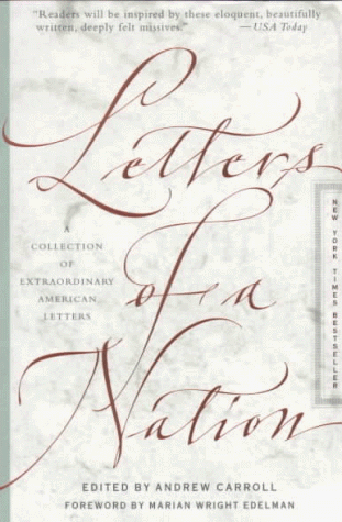 Letters of a Nation  N/A 9780767903318 Front Cover