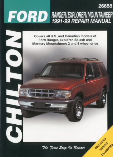CH Ford Ranger Explorer Mountain 1991-99   1999 9780801991318 Front Cover