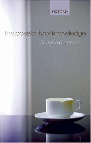 Possibility of Knowledge   2007 9780199208319 Front Cover