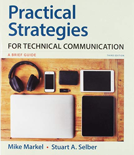 Practical Strategies for Technical Communication  3rd 2019 9781319104320 Front Cover