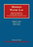 Modern Water Law   2013 9781609302320 Front Cover