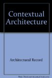 Contextual Architecture Responding to Existing Styles N/A 9780070023321 Front Cover