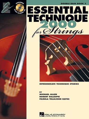 Essential Technique for Strings with EEi - Double Bass (Book/Online Audio)  N/A 9780634069321 Front Cover