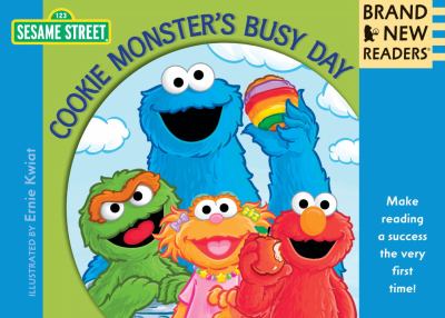Cookie Monster's Busy Day Brand New Readers N/A 9780763657321 Front Cover
